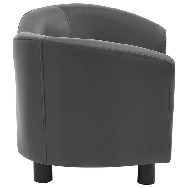 vidaXL sz&uuml;rke műbőr kutyakanap&eacute; 67 x 41 x 39 cm