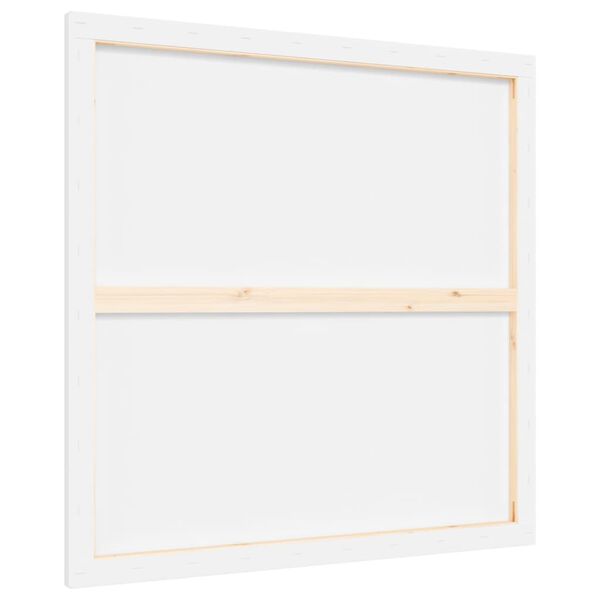 vidaXL 12 db feh&eacute;r sz&ouml;vet &eacute;s t&ouml;m&ouml;r fenyőfa fesz&iacute;tett v&aacute;szon