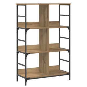 vidaXL K&ouml;nyvespolc 4 szintes 78,5 x 33 x 117,5 cm f&eacute;m PB