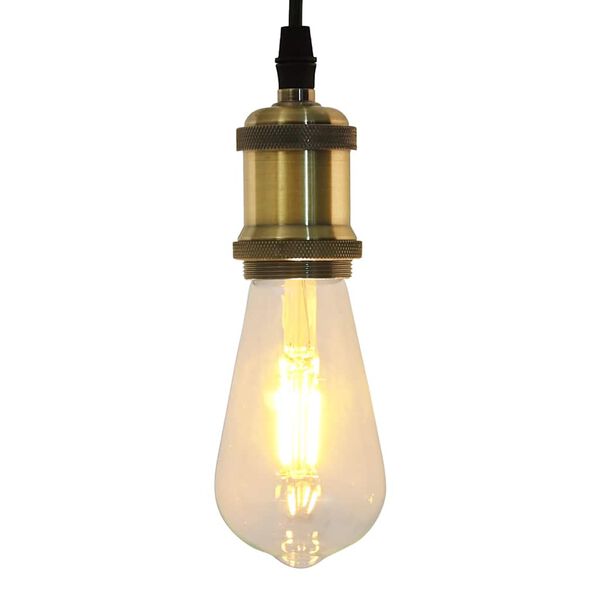 vidaXL 2 db bronz l&aacute;mpatart&oacute;k E27