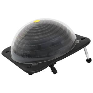 vidaXL HDPE &eacute;s alum&iacute;nium napkollektoros medencefűtő