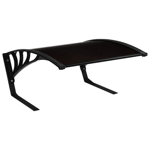 vidaXL fekete fűny&iacute;r&oacute; v&eacute;dőtető 77 x 103 x 46 cm