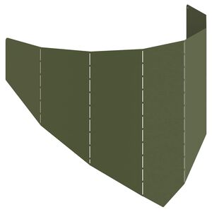 vidaXL Fűszeg&eacute;lyez&eacute;s 100 x 45 cm Ac&eacute;l Olajz&ouml;ld