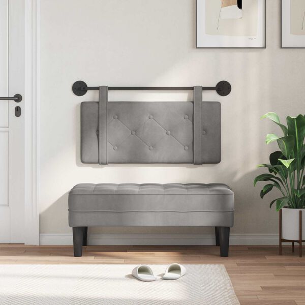 vidaXL Fali Fejt&aacute;mla Vil&aacute;gossz&uuml;rke 90 x 55 x 5 cm B&aacute;rsony