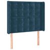 vidaXL s&ouml;t&eacute;tk&eacute;k b&aacute;rsony fejt&aacute;mla sz&aacute;rnyakkal 203x23x118/128 cm