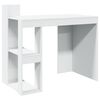 vidaXL feh&eacute;r szerelt fa irodai asztal 103,5 x 56,5 x 94 cm