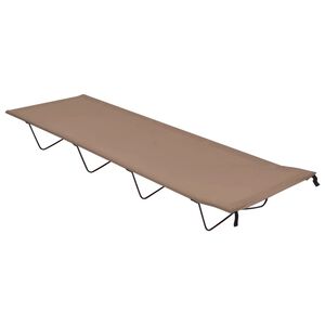 vidaXL t&oacute;psz&iacute;nű oxford sz&ouml;vet &eacute;s ac&eacute;l kemping&aacute;gy 180 x 60 x 19 cm