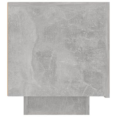 vidaXL betonszürke forgácslap éjjeliszekrény 100 x 35 x 40 cm