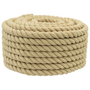 vidaXL Cs&oacute;nak K&ouml;t&eacute;l 18 mm 50 m Term&eacute;szetes