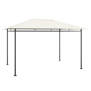 vidaXL kr&eacute;msz&iacute;nű pavilon 384x281x270 cm 180 g/m&sup2;