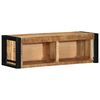 vidaXL t&ouml;m&ouml;r nyers mang&oacute;fa TV-szekr&eacute;ny 80x30x25 cm