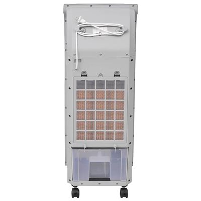 vidaXL hordozható léghűtő 120 W 8 L 385 m³/óra 37,5 x 35 x 94,5 cm