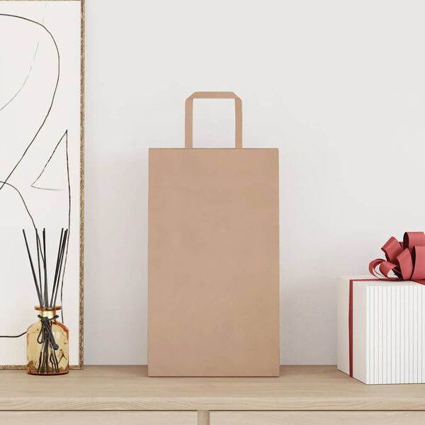 vidaXL 50 db barna pap&iacute;rzacsk&oacute;k foganty&uacute;kkal 21x11x36 cm