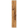 vidaXL antik fa színű szerelt fa könyvespolc 60 x 24 x 143 cm