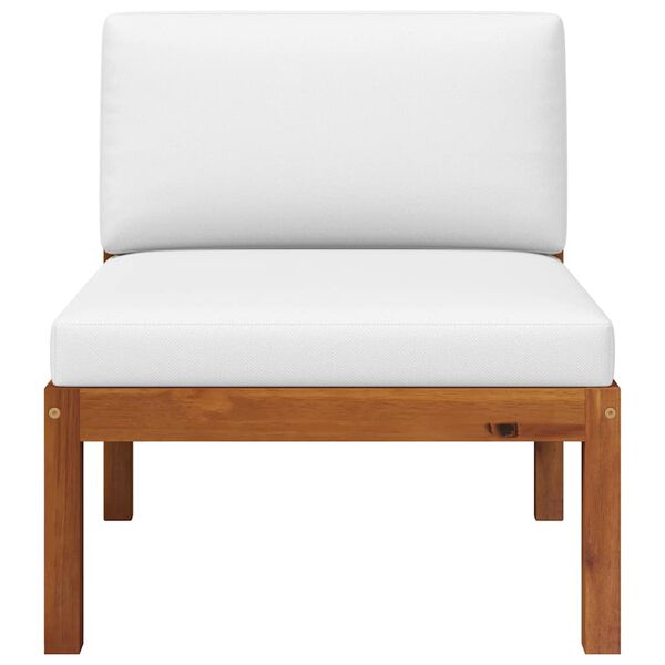 vidaXL kétrészes akácfa kerti pihenőgarnitúra párnákkal és kötéllel