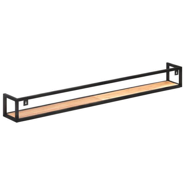 vidaXL 2 db t&ouml;m&ouml;r ak&aacute;cfa fali polc 160 cm