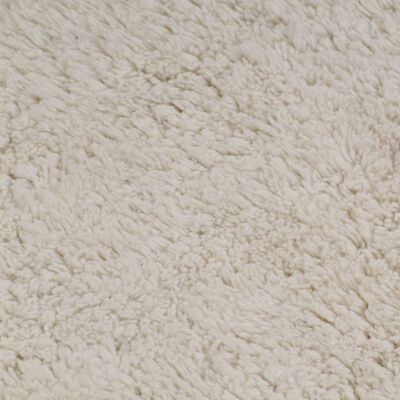 vidaXL 2 darabos fehér szövet fürdőszobaszőnyeg-garnitúra
