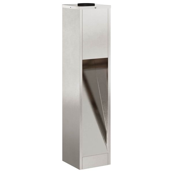 vidaXL Napelemes LED &Uacute;tjelző L&aacute;mpa 2 pcs Ez&uuml;st Rozsdamentes ac&eacute;l