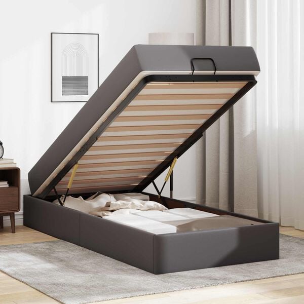 vidaXL &Aacute;gykeret matraccal matracmal 2 pcs Sz&uuml;rke PVC