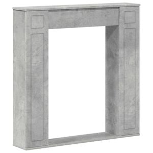 vidaXL Kandall&oacute;keret Betonsz&uuml;rke 100 x 20 x 100 cm Szerelt Fa