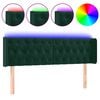vidaXL s&ouml;t&eacute;tz&ouml;ld b&aacute;rsony LED-es fejt&aacute;mla 147 x 16 x 78/88 cm