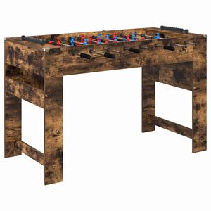 vidaXL Foci Asztal F&uuml;st&ouml;lt T&ouml;lgy 125 x 60,5 x 80 cm Szerelt Fa