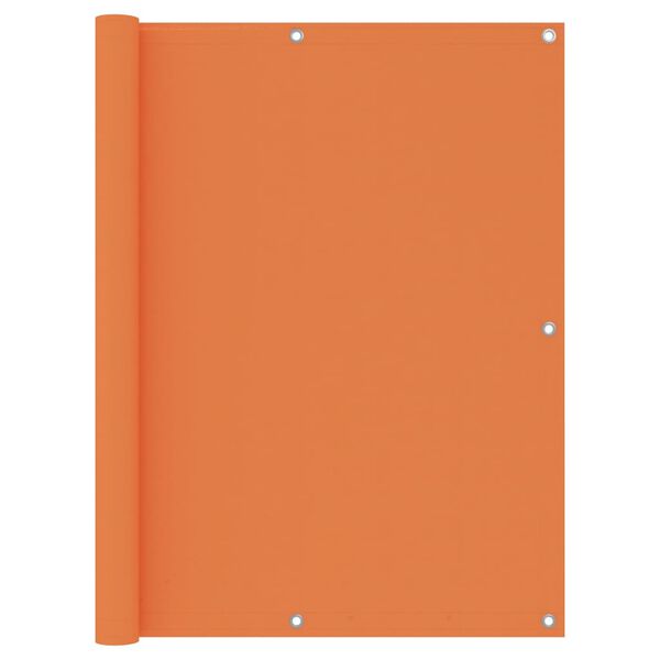 vidaXL narancssárga oxford-szövet erkélyparaván 120 x 500 cm