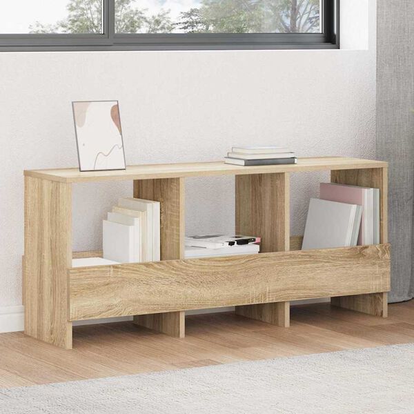 vidaXL Magazin &aacute;llv&aacute;ny Sonoma t&ouml;lgy 102 x 30 x 45 cm