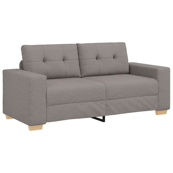 vidaXL t&oacute;psz&iacute;nű sz&ouml;vet loveseat kanap&eacute; 140 cm