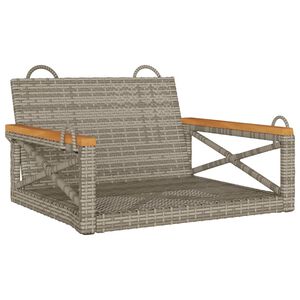 vidaXL sz&uuml;rke polyrattan hintapad 63 x 62 x 40 cm