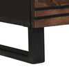 vidaXL Magas Szekr&eacute;ny fi&oacute;kkal Barna 60 x 33 x 100 cm t&ouml;m&ouml;r mang&oacute;fa