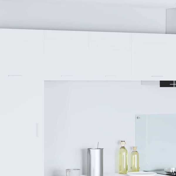 vidaXL F&uuml;ggő szekr&eacute;ny t&aacute;rol&oacute;val 2 pcs Feh&eacute;r 40 x 31 x 40 cm Faanyag