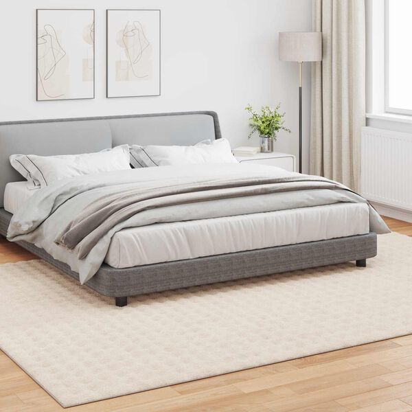 vidaXL Ter&uuml;letszőnyegek HUARTE B&eacute;zs 340 x 240 cm Poli&eacute;szter