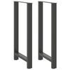 vidaXL 2 db antracitsz&uuml;rke ac&eacute;l b&aacute;rasztall&aacute;b 60x(110-111) cm