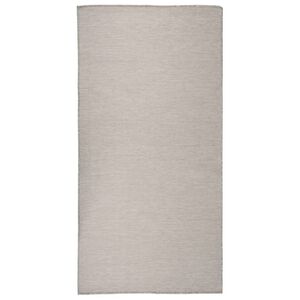 vidaXL vil&aacute;gossz&uuml;rke lapos sz&ouml;v&eacute;sű k&uuml;lt&eacute;ri szőnyeg 100 x 200 cm