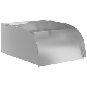 vidaXL 304-es rozsdamentes ac&eacute;l v&iacute;zes&eacute;s LED-ekkel 30 x 34 x 14 cm