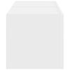 vidaXL TV Fali Szekr&eacute;ny 2 pcs Feh&eacute;r 60 x 31 x 29.5 cm Faanyag