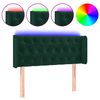 vidaXL s&ouml;t&eacute;tz&ouml;ld b&aacute;rsony LED-es fejt&aacute;mla 103 x 16 x 78/88 cm