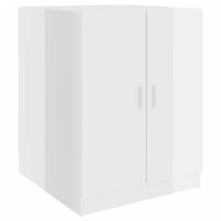vidaXL magasfényű fehér mosógépszekrény 71 x 71,5 x 91,5 cm