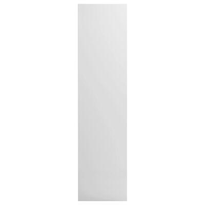 vidaXL magasfényű fehér szerelt fa ruhásszekrény 50 x 50 x 200 cm