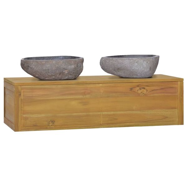 vidaXL t&ouml;m&ouml;r t&iacute;kfa falra szerelhető f&uuml;rdőszobaszekr&eacute;ny 110x45x30 cm