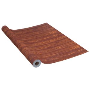 vidaXL ak&aacute;csz&iacute;nű &ouml;ntapad&oacute; PVC b&uacute;torf&oacute;lia 500 x 90 cm