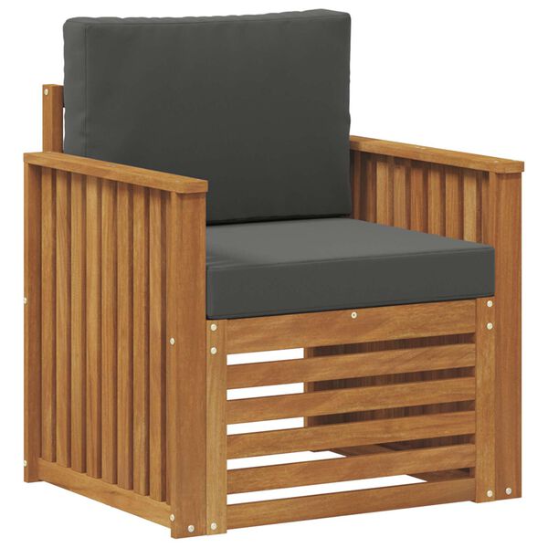 vidaXL K&uuml;lt&eacute;ri kanap&eacute; szett p&aacute;rn&aacute;val Term&eacute;szetes 71 x 63 x 73 cm