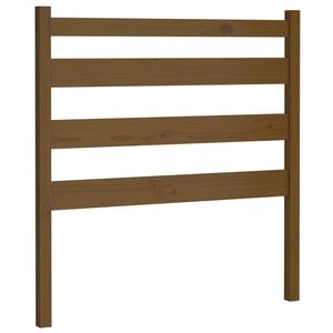 vidaXL m&eacute;zbarna t&ouml;m&ouml;r fenyőfa &aacute;gyfejt&aacute;mla 96 x 4 x 100 cm