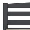 vidaXL sötétszürke tömör fenyőfa ágykeret 140 x 200 cm