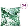 vidaXL 4 db lev&eacute;lmint&aacute;s sz&ouml;vet kanap&eacute;p&aacute;rna 40 x 40 cm