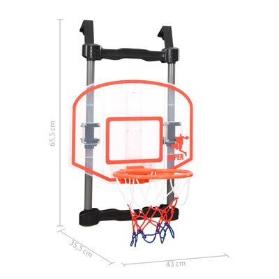 vidaXL állítható kosárlabdajáték-szett ajtóra