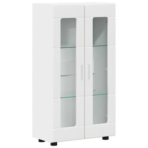 vidaXL Sz&eacute;f FLORIN 55,5 x 29 x 100 cm Feh&eacute;r Szerelt Fa