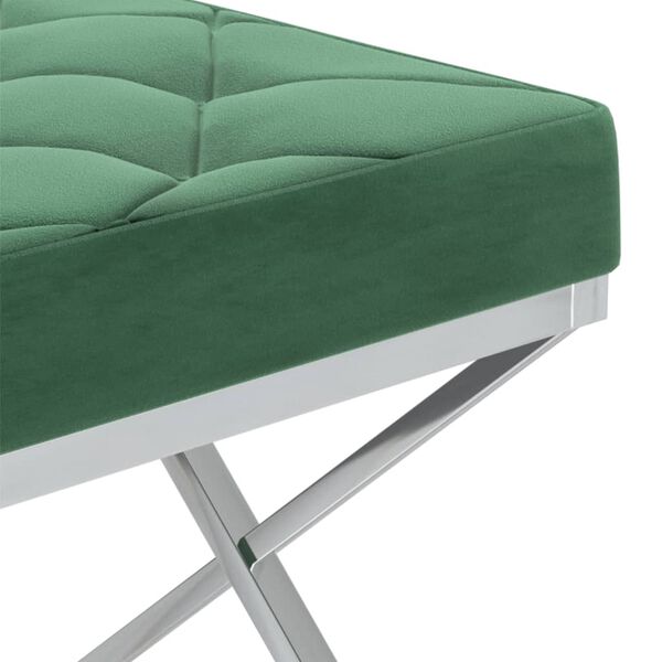 vidaXL s&ouml;t&eacute;tz&ouml;ld b&aacute;rsony &eacute;s rozsdamentes ac&eacute;l pad 97 cm