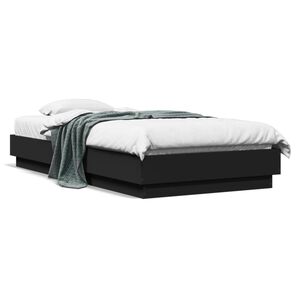 vidaXL fekete szerelt fa &aacute;gykeret 75 x 190 cm